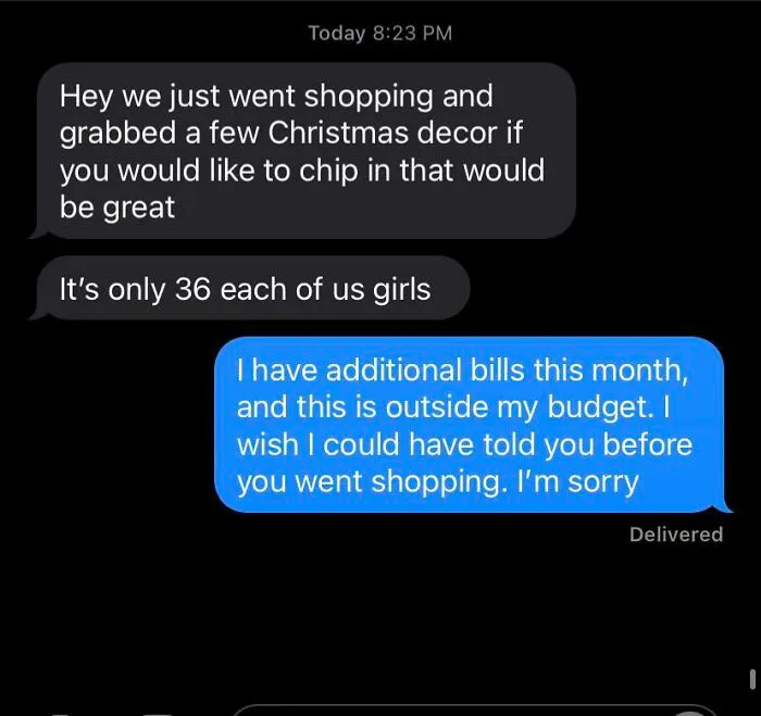 My Roommate Thinks I Should Pay For Things I Had No Idea They Were Buying