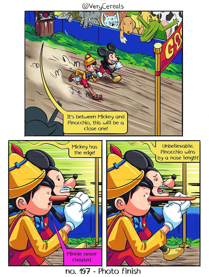 Funny Scenarios With Unexpected Endings, Portrayed In 19 Comics By This Artist (New Pics)