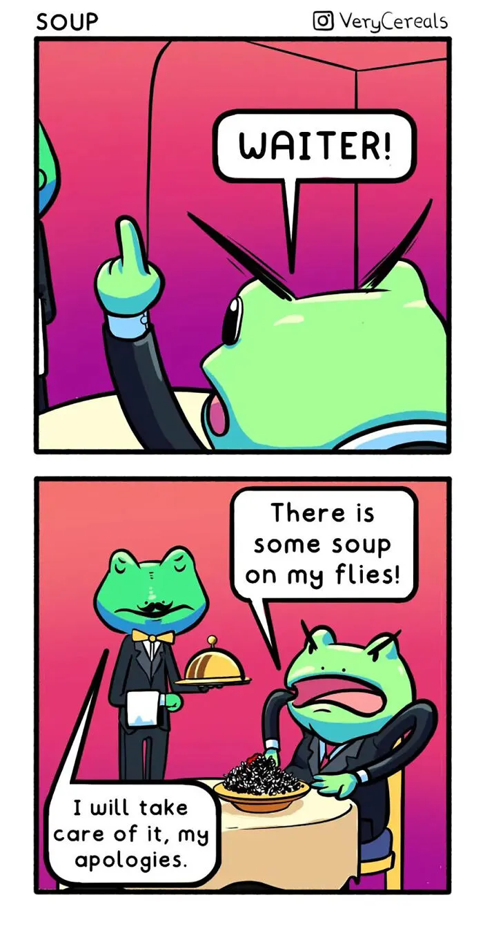 Funny Scenarios With Unexpected Endings, Portrayed In 19 Comics By This Artist (New Pics)