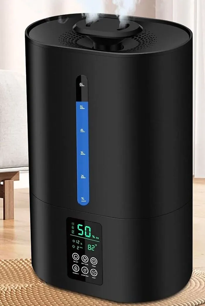 #2 Coolfiqu Cool And Warm Mist Humidifier