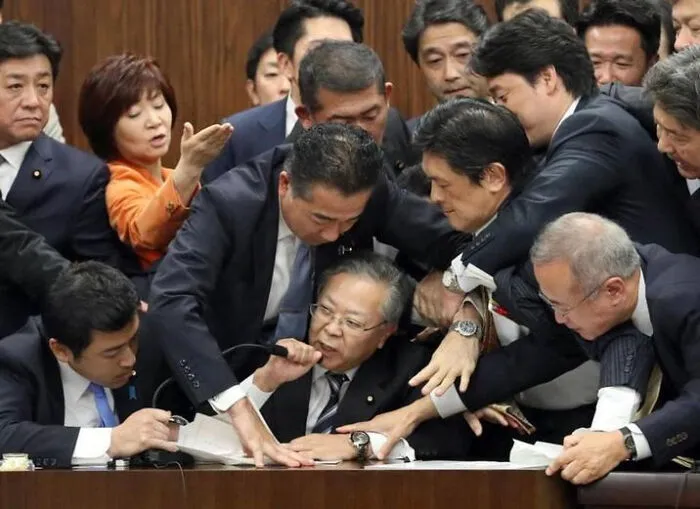 Attempt To Restrain Shinichi Yokoyama