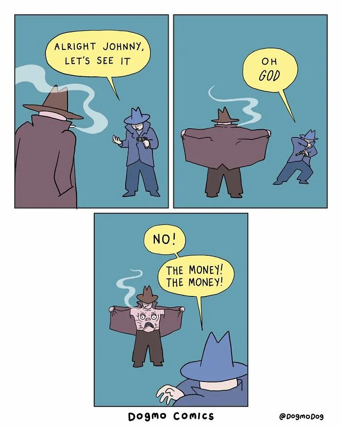 22 Dark Humor Comics With Surprising Twists By Dogmodog (New Pics)