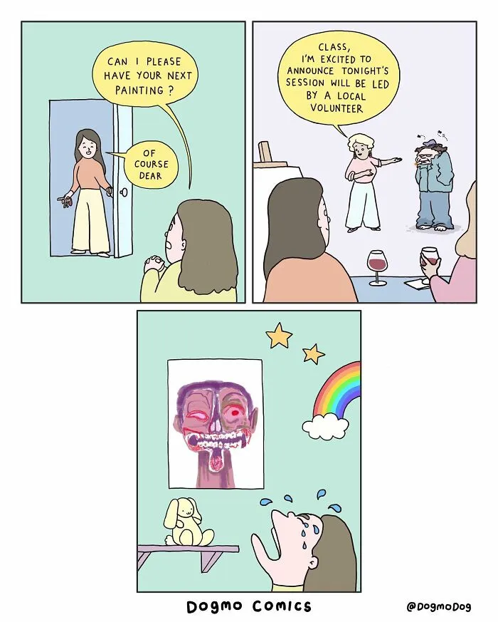 22 Dark Humor Comics With Surprising Twists By Dogmodog (New Pics)