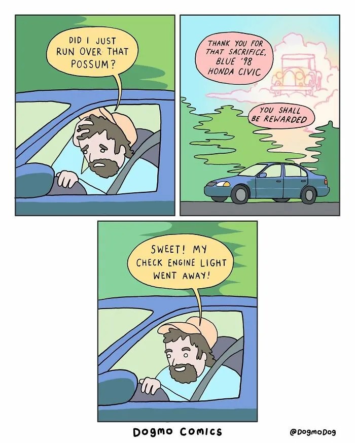 22 Dark Humor Comics With Surprising Twists By Dogmodog (New Pics)