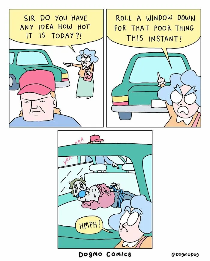 22 Dark Humor Comics With Surprising Twists By Dogmodog (New Pics)