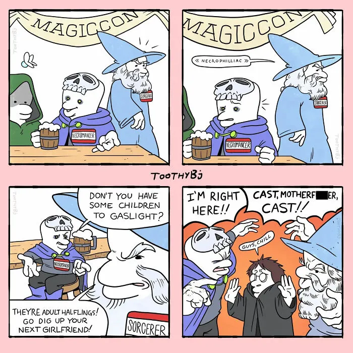30 Hilariously Dark Comics You Might Enjoy By ToothyBj