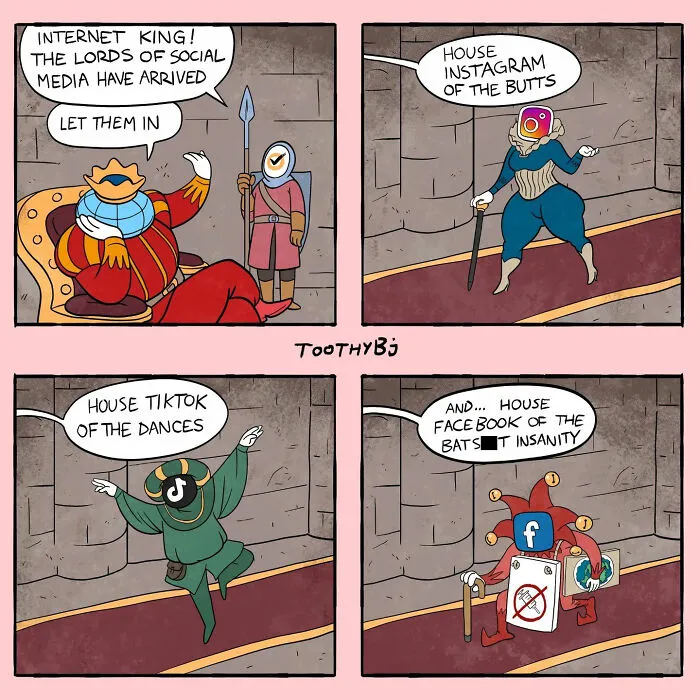 30 Hilariously Dark Comics You Might Enjoy By ToothyBj
