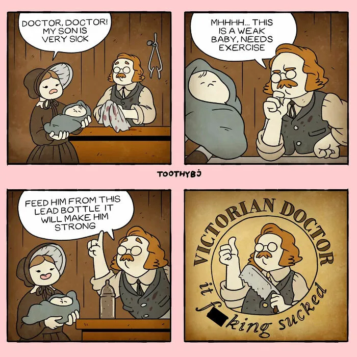 30 Hilariously Dark Comics You Might Enjoy By ToothyBj