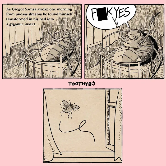 30 Hilariously Dark Comics You Might Enjoy By ToothyBj