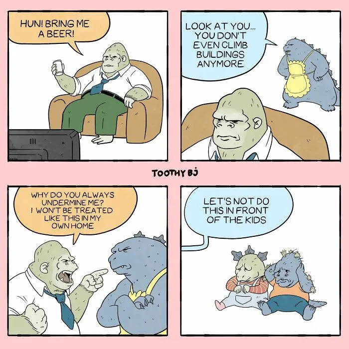 30 Hilariously Dark Comics You Might Enjoy By ToothyBj