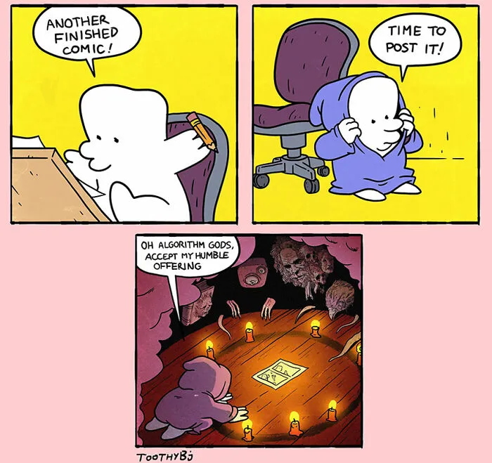 30 Hilariously Dark Comics You Might Enjoy By ToothyBj