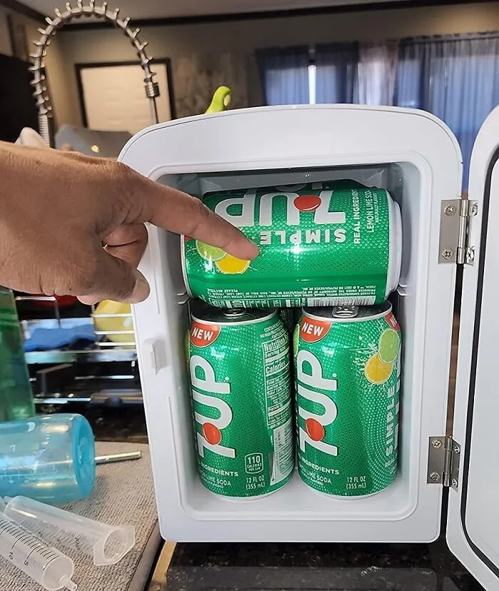 Chillax On The Go: Sounds Like A Dream, Right? Well, It's Real Thanks To This Portable Thermoelectric Cooler Refrigerator. Campouts Just Got 'Cooler'