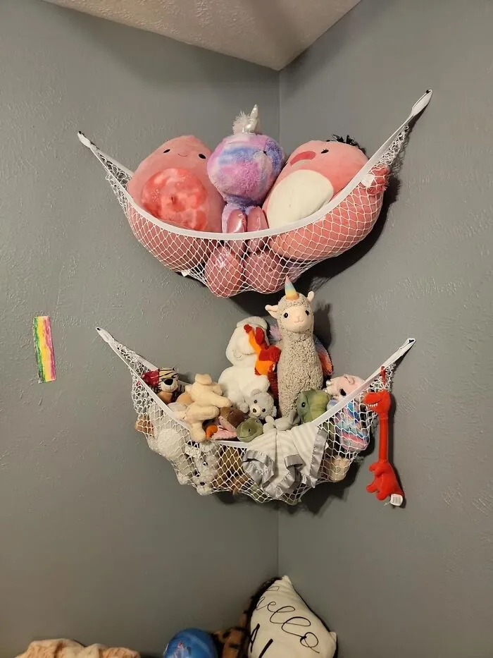 Plushies, Peep This: Elevate Your Soft Cuddles With A Stuffed Animal Net Hammock - Because Even Teddy Deserves A Penthouse View