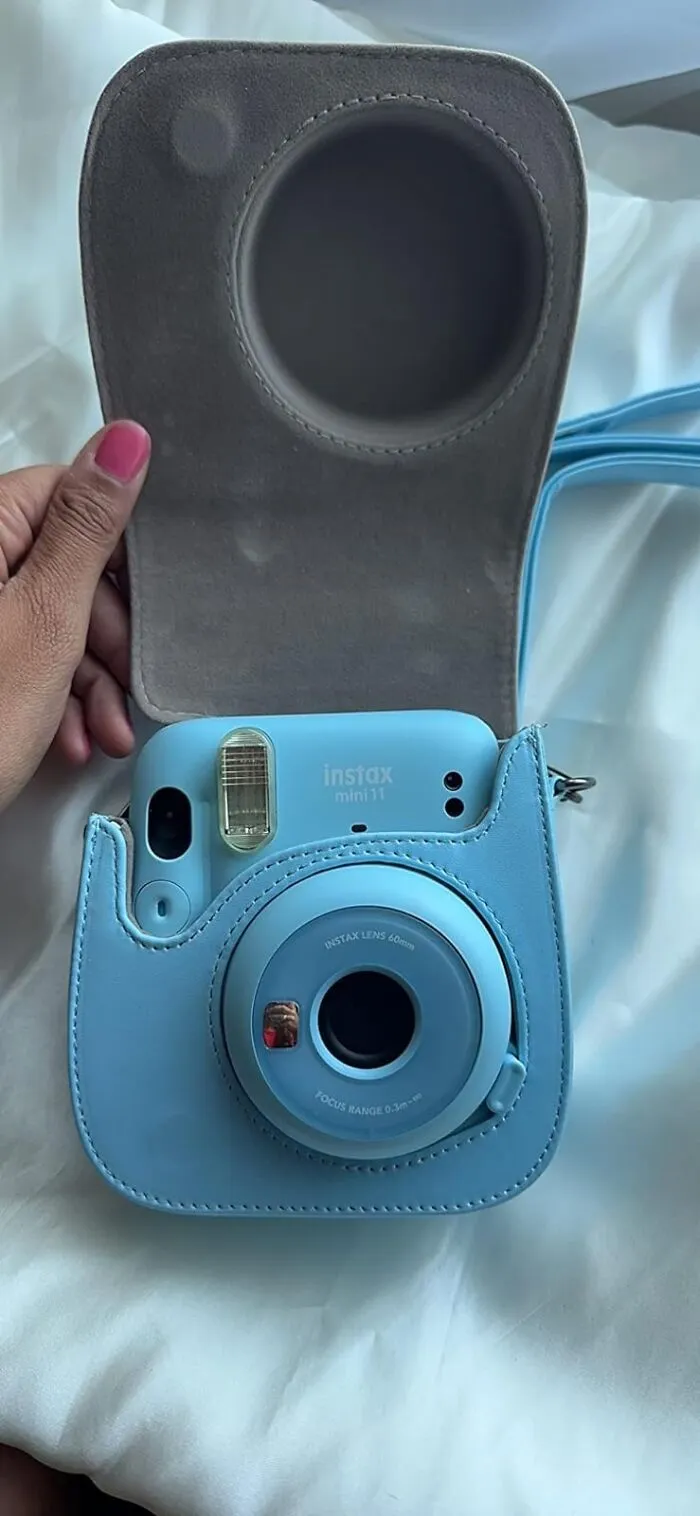 Say Cheese To Love: Fujifilm Instax Mini 11 Camera With Instant Film - Frame Every Giggle And Glance With Your Picture-Perfect Girlfriend!
