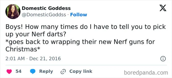 40 Hilarious And Relatable Posts From X About Christmas Shopping As A Parent