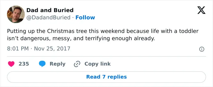 35 Funny Tweets That Capture The Authenticity Of The ‘Magical’ Christmas Tree Decorating Season