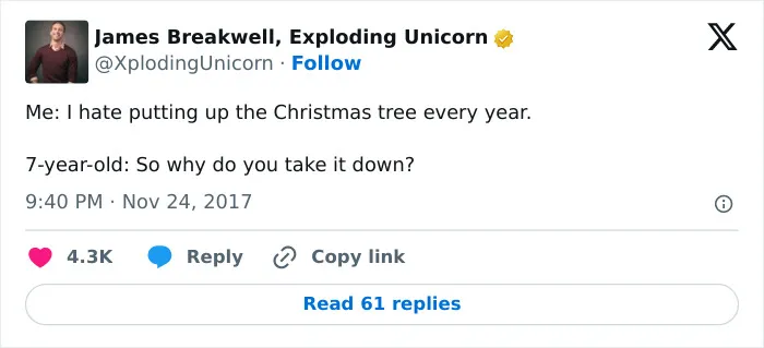 35 Funny Tweets That Capture The Authenticity Of The ‘Magical’ Christmas Tree Decorating Season