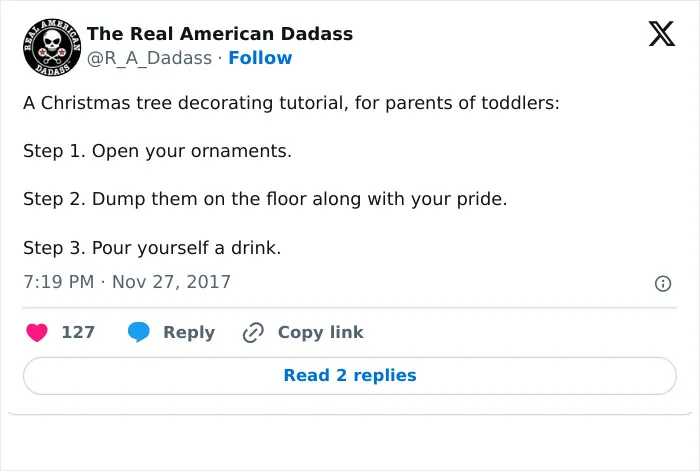 35 Funny Tweets That Capture The Authenticity Of The ‘Magical’ Christmas Tree Decorating Season