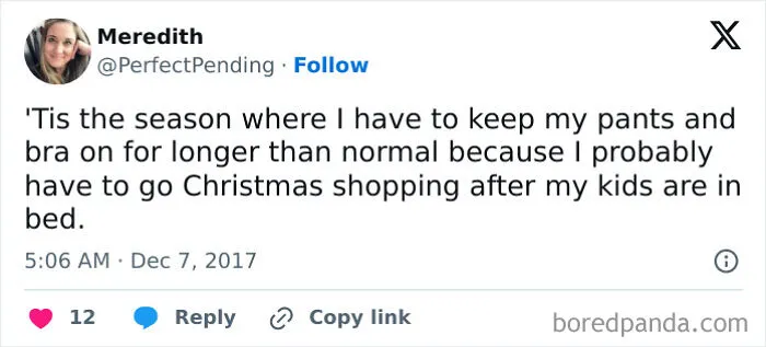 40 Hilarious And Relatable Posts From X About Christmas Shopping As A Parent
