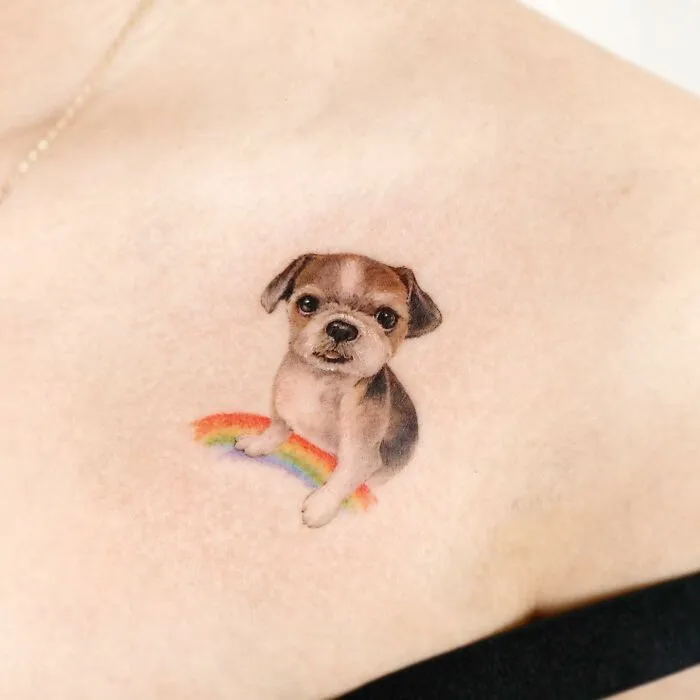 70 Painting-Like Tattoos With Elements Of Nature And Animals By Korean Ink Artist (41 Pics)