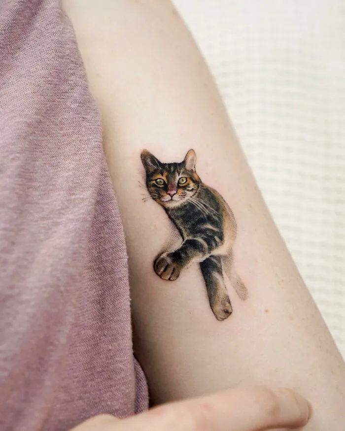 70 Painting-Like Tattoos With Elements Of Nature And Animals By Korean Ink Artist (41 Pics)