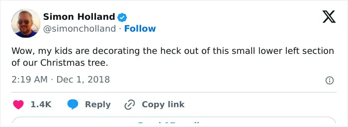 35 Funny Tweets That Capture The Authenticity Of The ‘Magical’ Christmas Tree Decorating Season