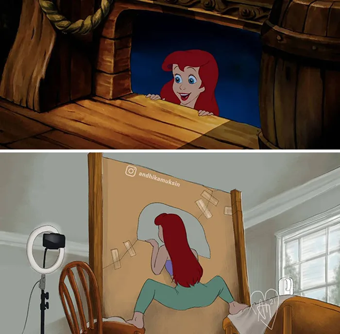 18 Famosas escenas de la animación popular vistas tras las cámaras