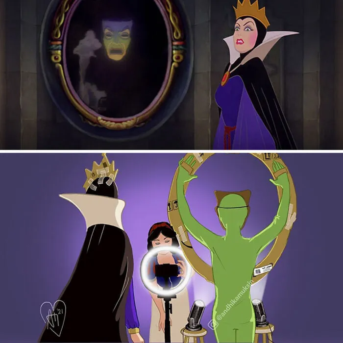 18 Famosas escenas de la animación popular vistas tras las cámaras
