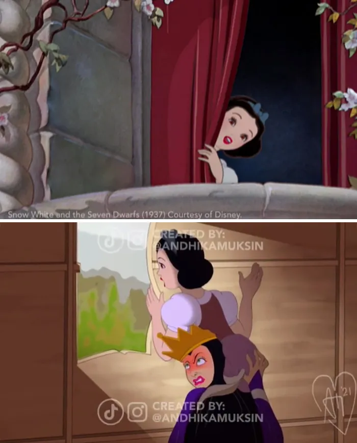18 Famosas escenas de la animación popular vistas tras las cámaras