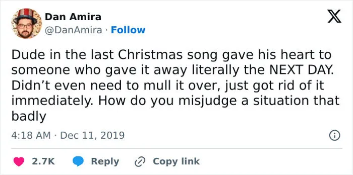 Christmas Music Keeps Blasting In Our Ears Everywhere, And Here Are 30 Of The Funniest Tweets About It