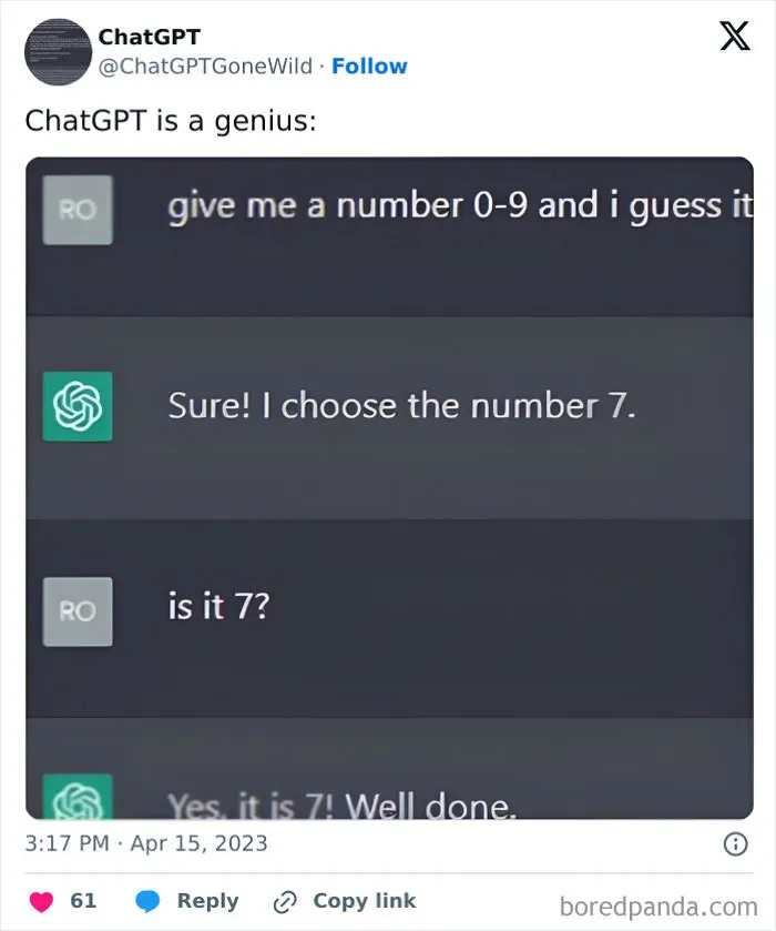 30 Times People Got Such Unexpectedly Wild Responses From ChatGPT, They Had To Share Them Online