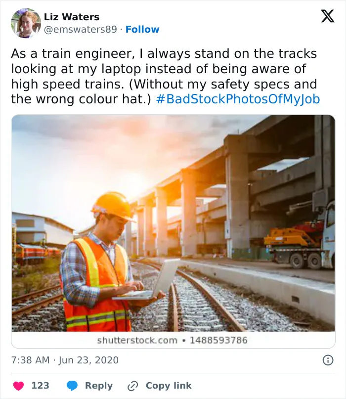 People Online Can’t Stop Laughing At These Ridiculous Stock Photos Of Their Jobs (44 Pics)