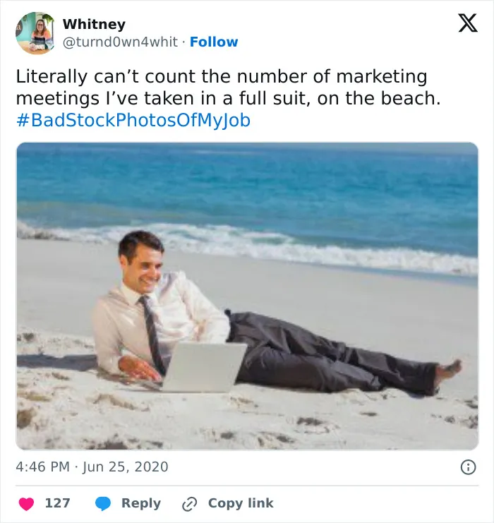 People Online Can’t Stop Laughing At These Ridiculous Stock Photos Of Their Jobs (44 Pics)