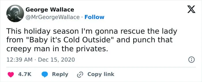 Christmas Music Keeps Blasting In Our Ears Everywhere, And Here Are 30 Of The Funniest Tweets About It