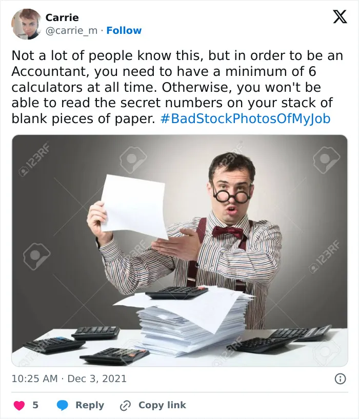 People Online Can’t Stop Laughing At These Ridiculous Stock Photos Of Their Jobs (44 Pics)