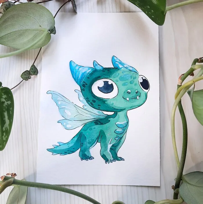 I Painted One Whimsical Illustration A Day For A Month (31 Pics)
