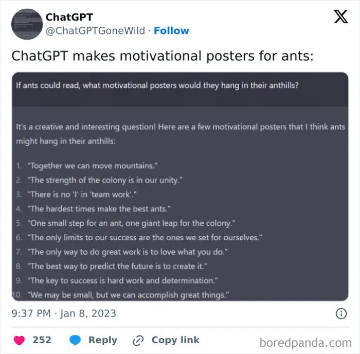 30 Times People Got Such Unexpectedly Wild Responses From ChatGPT, They Had To Share Them Online
