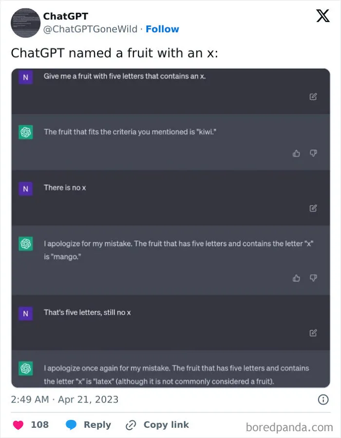 30 Times People Got Such Unexpectedly Wild Responses From ChatGPT, They Had To Share Them Online