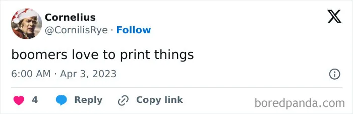 30 Hilariously Unhinged Things Boomers Seem To Love That People Think Are 100% True