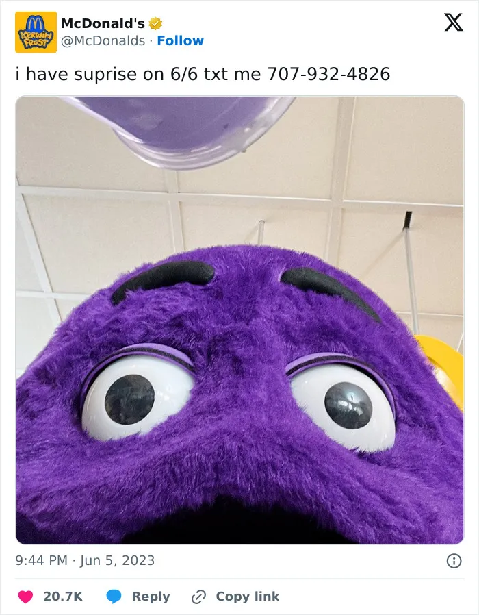 Grimace Shake: The Viral McDonald’s Meme