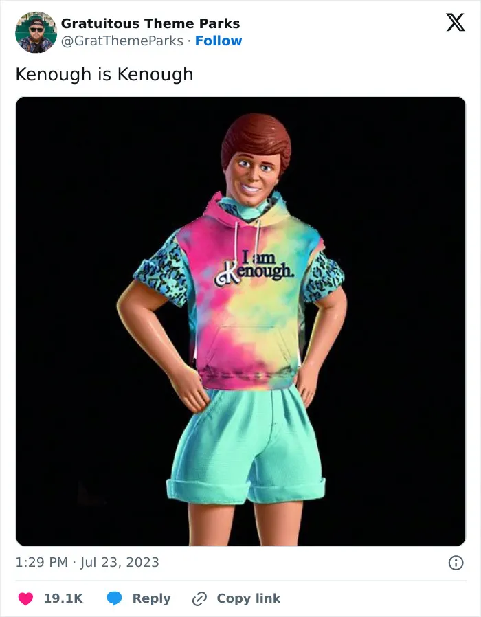“Kenough is Kenough”