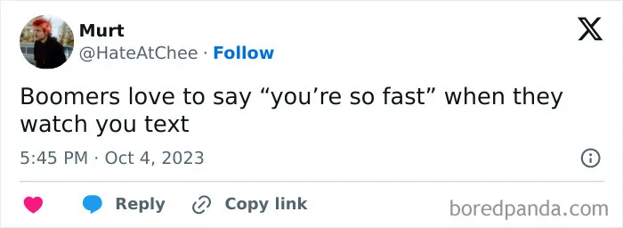 30 Hilariously Unhinged Things Boomers Seem To Love That People Think Are 100% True