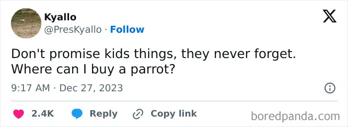Here Are 30 Of The Best Tweets From Parents That Made People Laugh This December (New Pics)