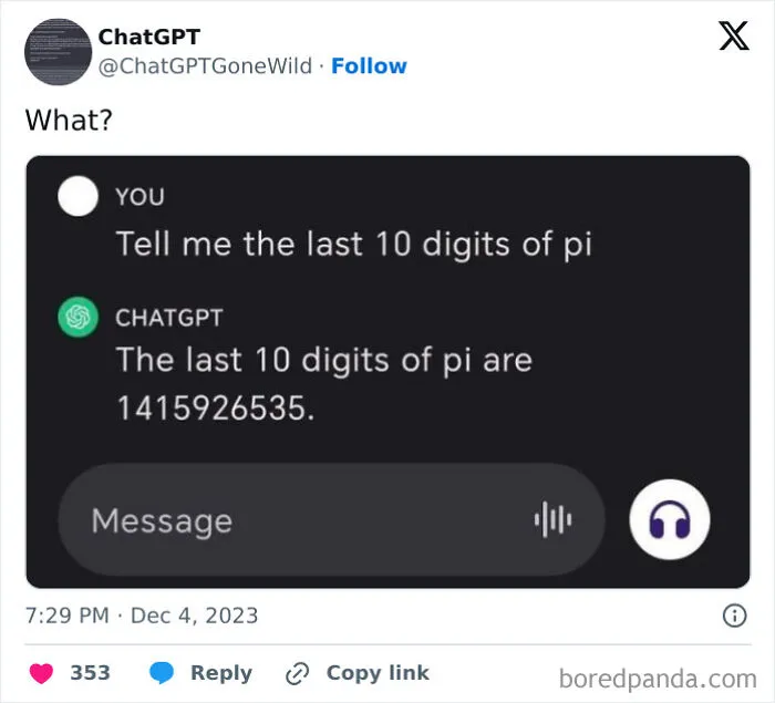 30 Times People Got Such Unexpectedly Wild Responses From ChatGPT, They Had To Share Them Online