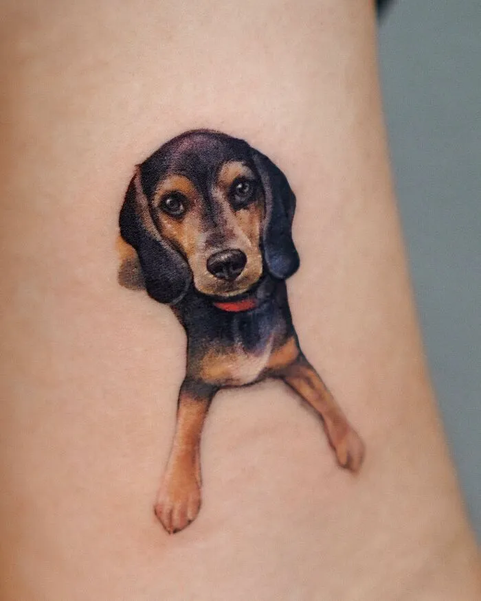 70 Painting-Like Tattoos With Elements Of Nature And Animals By Korean Ink Artist (41 Pics)