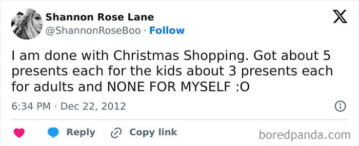 40 Hilarious And Relatable Posts From X About Christmas Shopping As A Parent