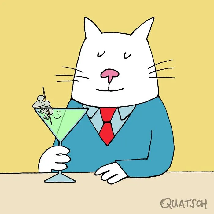 22 Absurd And Witty Comics Depicting Ridiculous Situations By Quatsch (New Pics)