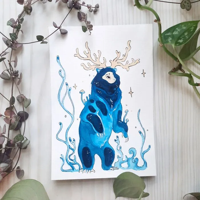 I Painted One Whimsical Illustration A Day For A Month (31 Pics)