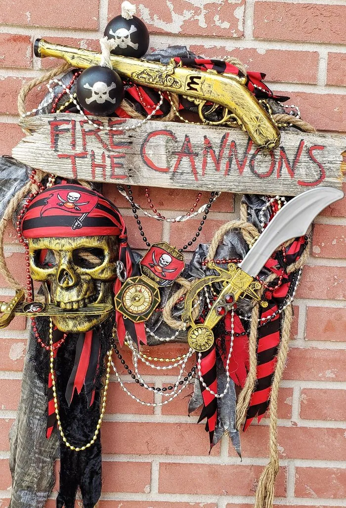 Gasparilla Pirate Wreaths (22 Pics)
