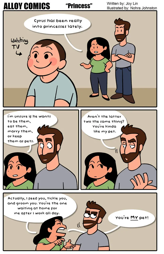 30 Honest Comics About Marriage And Everyday Family Life With A Toddler (New Pics)